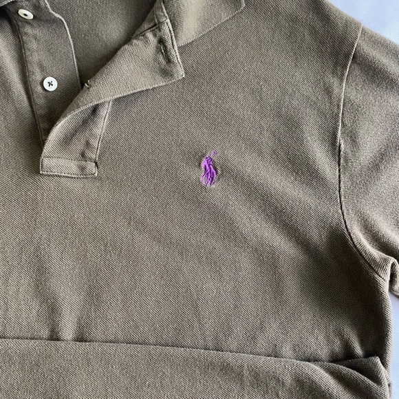 Polo shirt - Olive Green - Picture 3 of 5